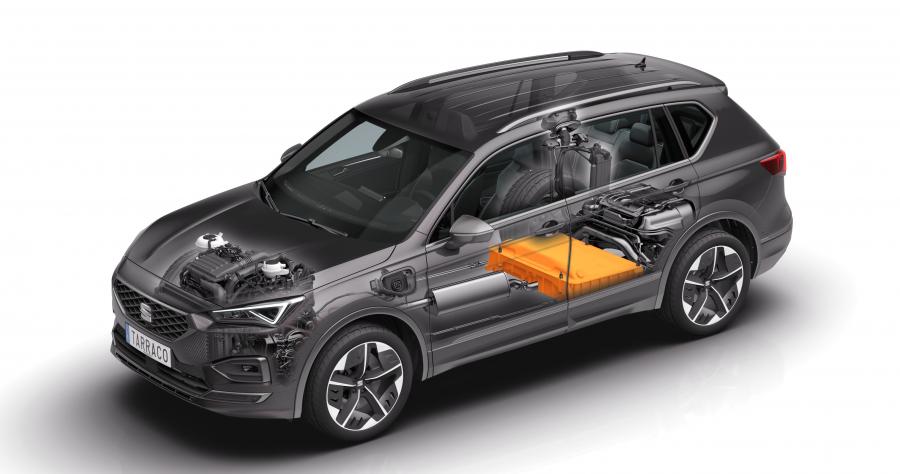 Схема Seat Tarraco FR PHEV 2019 года  (WW) (фото 3 из 13)